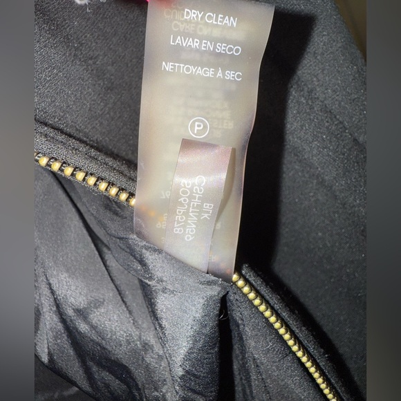 Calvin Klein Black Zip Front Women's Suit Jacket NWT - Picture 5 of 8